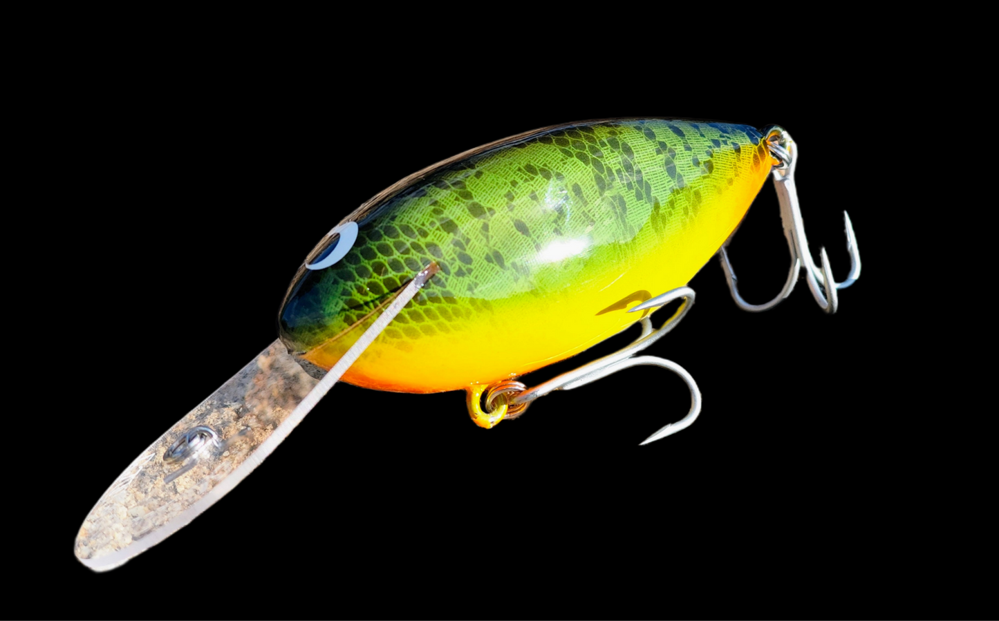 Mudeye Lures The Big One 130mm Timber Crankbait – 65g – 1–2.5m Depth – Murray Cod