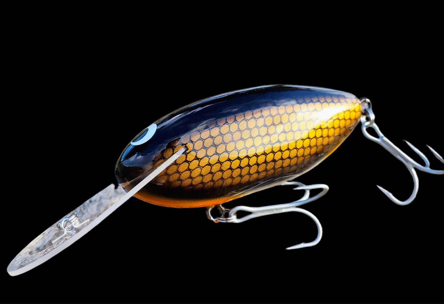 Mudeye Lures The Big One 130mm Timber Crankbait – 65g – 1–2.5m Depth – Murray Cod